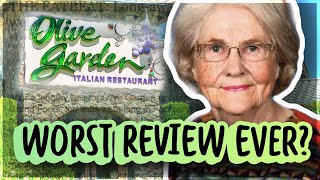 85 Year Old Lady Breaks Internet Story of Marilyn’s Olive Garden Review [upl. by Nelyak]