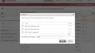 How to Merge PDFs Online with PDFfiller [upl. by Nomannic854]