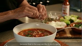 Menudo recipe Abuelas Kitchen cooks with Rumba Meats [upl. by Younger]