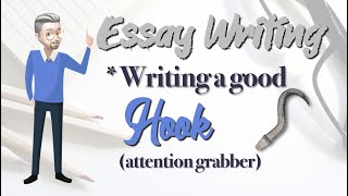 ESL Writing  How to write a HOOK Essay writing [upl. by Zoubek]