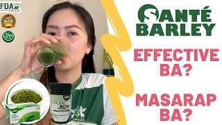 Sante Pure Barley  Effective Ba Talaga  Honest Review and Confession [upl. by Ait]