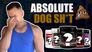 Top 5 WORST PreWorkouts On The Market SCAM ALERT [upl. by Ignacio]