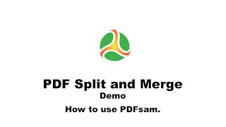 How to Use PDFsam [upl. by Notsud]