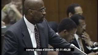 OJ Simpson Trial  March 29th 1995  Part 1 [upl. by Aidualc]