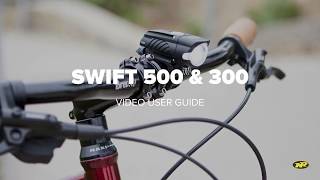 NiteRider Swift 500 and 300 Video User Guide [upl. by Towrey693]