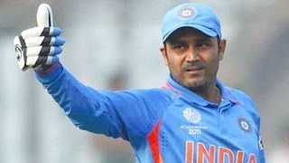 Virender Sehwag 82 vs Australia  World Cup Final 2003 [upl. by Ynwat]