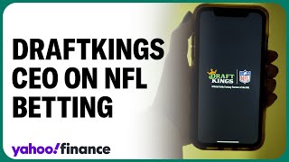 DraftKings CEO discusses betting during NFL season [upl. by O'Mahony786]