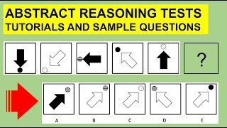 ABSTRACT REASONING TESTS Questions Tips and Tricks [upl. by Ashford]