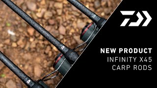 Daiwa INFINITY X45 Carp Rods  Daiwa Carp [upl. by Norad]