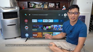 HiSense H65 Series 55quot TV Unboxing AndroidTV Setup and Initial Impressions Review [upl. by Swope77]