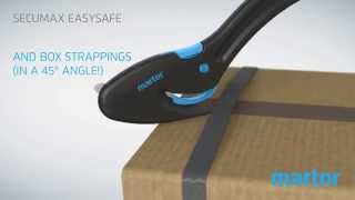 Safety knife MARTOR SECUMAX EASYSAFE Product Video GB [upl. by Craven]