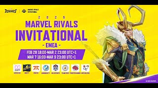 Marvel Rivals Invitational 2025 EMEA Day 4 UTC1） [upl. by Brenna13]