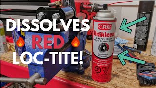 Remove RED Loctite WITHOUT Heat [upl. by Eramat]