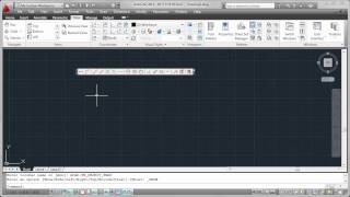 Restoring AutoCAD Menus and Toolbars [upl. by Yenroc]