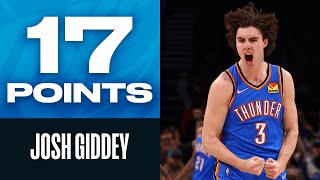 Josh Giddey YOUNGEST TripleDouble in NBA History 🤯🚨 [upl. by Oetsira907]