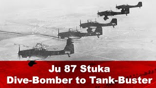 Ju 87 Stuka Screaming DiveBomber To TankBuster [upl. by Atnamas]