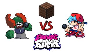 Friday Night Funkin Tricky Mod  Madness Minecraft Note Block cover [upl. by Ettigirb577]