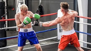 BOXING MATCH Joe Weller Vs Malfoy [upl. by Ahsuas743]