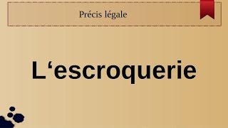 Lescroquerie [upl. by Abey]