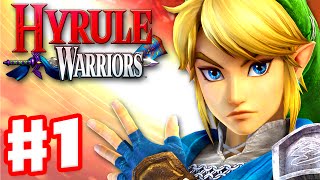 Hyrule Warriors  Gameplay Walkthrough Part 1  Link in Hyrule Field King Dodongo Boss Wii U [upl. by Lezirg513]