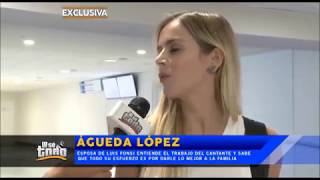 Para Agueda López es difícil distanciarse de Luis Fonsi [upl. by Sal529]