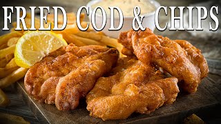 Easy Fried Cod in Under 5 Minutes  Simple Pan Fried Cod Fish Recipe [upl. by Bertelli114]