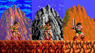 Rastan  Versions Comparison HD [upl. by Truda]