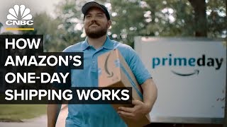 How Amazon Delivers On OneDay Shipping [upl. by Fari]