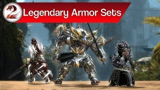 Guild Wars 2 All Legendary Armor Sets Revealed – Light Medium amp Heavy Legendary Armor [upl. by Faxen]