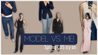 COS TryOn Haul Spring Sale Preview [upl. by Marbut]