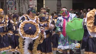 Mummers Strut Through City For 119th Annual New Years Day Parade [upl. by Waki]