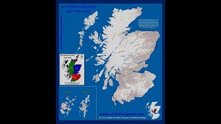 The Surnames of Scotland Map [upl. by Joyann210]