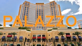 Palazzo Las Vegas Hotel Casino amp Grand Canal Shoppes Walkthrough 2019 4K [upl. by Pulcheria]