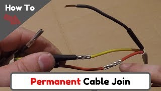 How To Permanently Join a Cable [upl. by Maye]