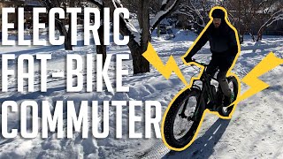 Will an electric fat bike become my new favourite winter urban commuter [upl. by Eanal]