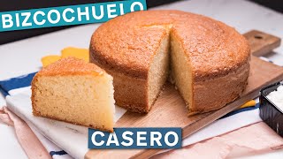 Como Preparar Bizcochuelo Casero 🍰 [upl. by Cesar]