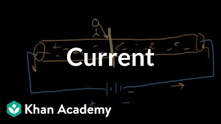 Current  Introduction to electrical engineering  Electrical engineering  Khan Academy [upl. by Shelagh415]