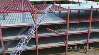 How to make steel building construction process [upl. by Yeldahc148]