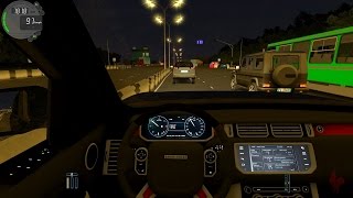 City Car Driving  Range Rover Startech  Night Drive [upl. by Rita]