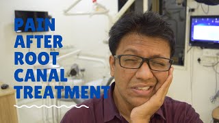 Pain after root canal treatment [upl. by Acirretal563]