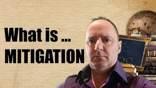 What is Mitigation legal terminology explained [upl. by Eylhsa]