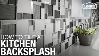 How to Tile a Kitchen Backsplash [upl. by Atilem912]