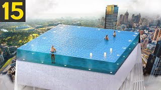 15 MOST Creative Swimming Pools [upl. by Goodson16]