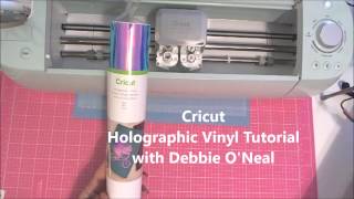 Cricut Holographic Vinyl Tutorial [upl. by Volotta]