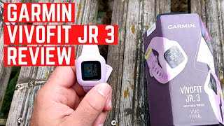 Garmin Vivofit jr 3 Owners Review  6 Month Test Experience [upl. by Madora]