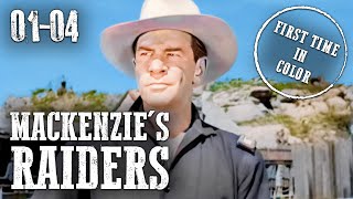 Mackenzies Raiders  EP 14  Colorized Western Series [upl. by Luapnhoj]