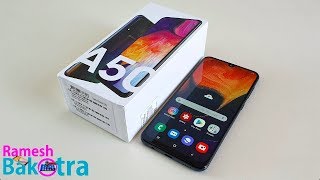 Samsung Galaxy A50 Unboxing and Full Review [upl. by Latterll184]