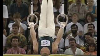 Mens Individual AllRound Artistic Gymnastics  Barcelona 1992 Olympics [upl. by Nrehtak519]