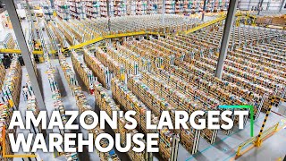 Inside Amazons Largest Warehouse [upl. by Ennayelsel]