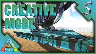 HOW TO USE THE NEW CREATIVE MODE IN ARK  Ark Survival Evolved [upl. by Crabb]